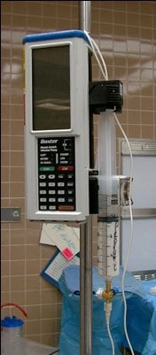 Electronic infusion pump
